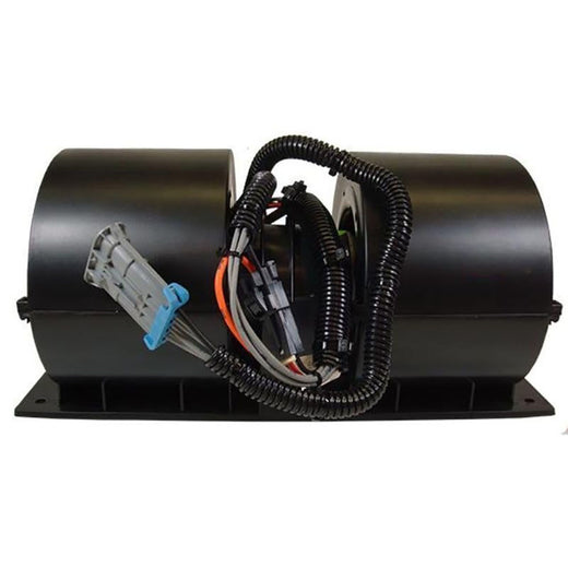 12V Dual Wheel Blower Assembly 84431351 89512492 9512492  for New Holland Combine CR980 CR920 CR940 CX840 CR960 CX860 CR970 CX880 - KUDUPARTS