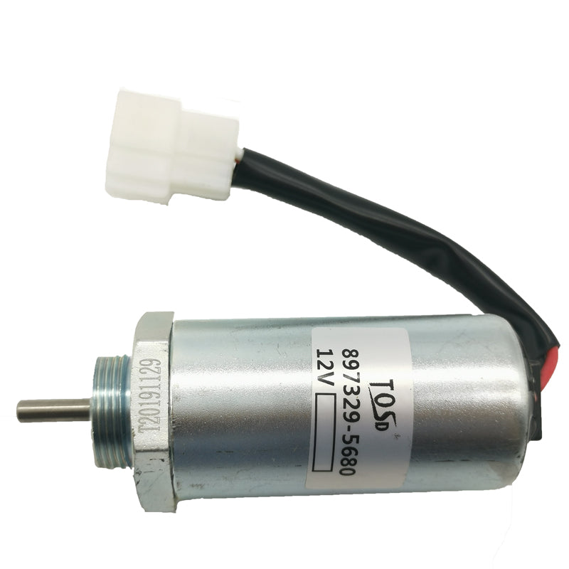 12V Fuel Shut Off Stop Solenoid 897329-5680 for Komatsu Doosan Daewoo Excavator SOLAR 030 030PLUS 035