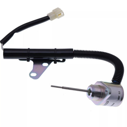 12V Shutoff Solenoid 102799601CC for Kubota Engine D722 Bobcat Utility Vehicle 2200 2200S 2300