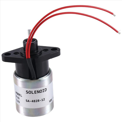 Électrovanne 12 V SA-4828-12 0175-12A6LS pour moteur Kubota V3300
