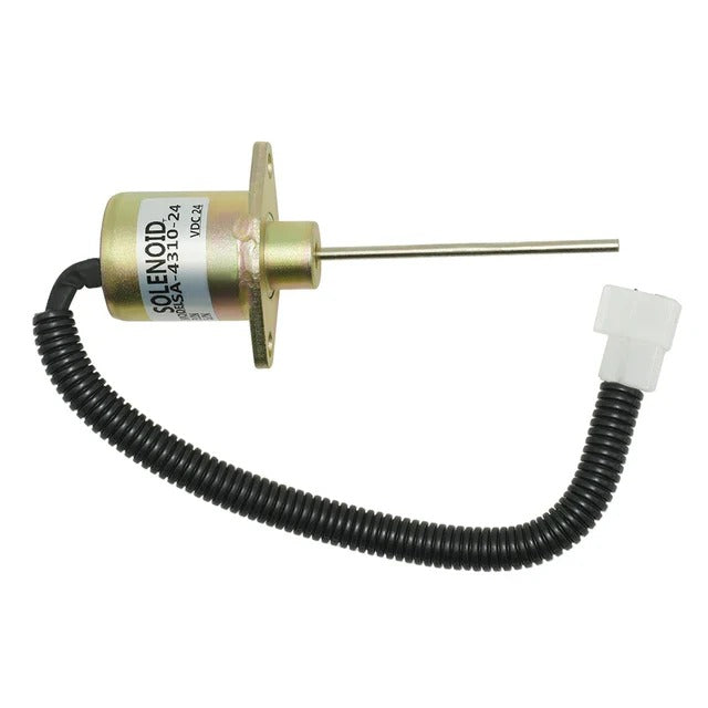 Solénoïde d'arrêt 12 V 17490-60010 SA-4310-12 pour moteur Kubota D1703 tracteur L3408 L3608
