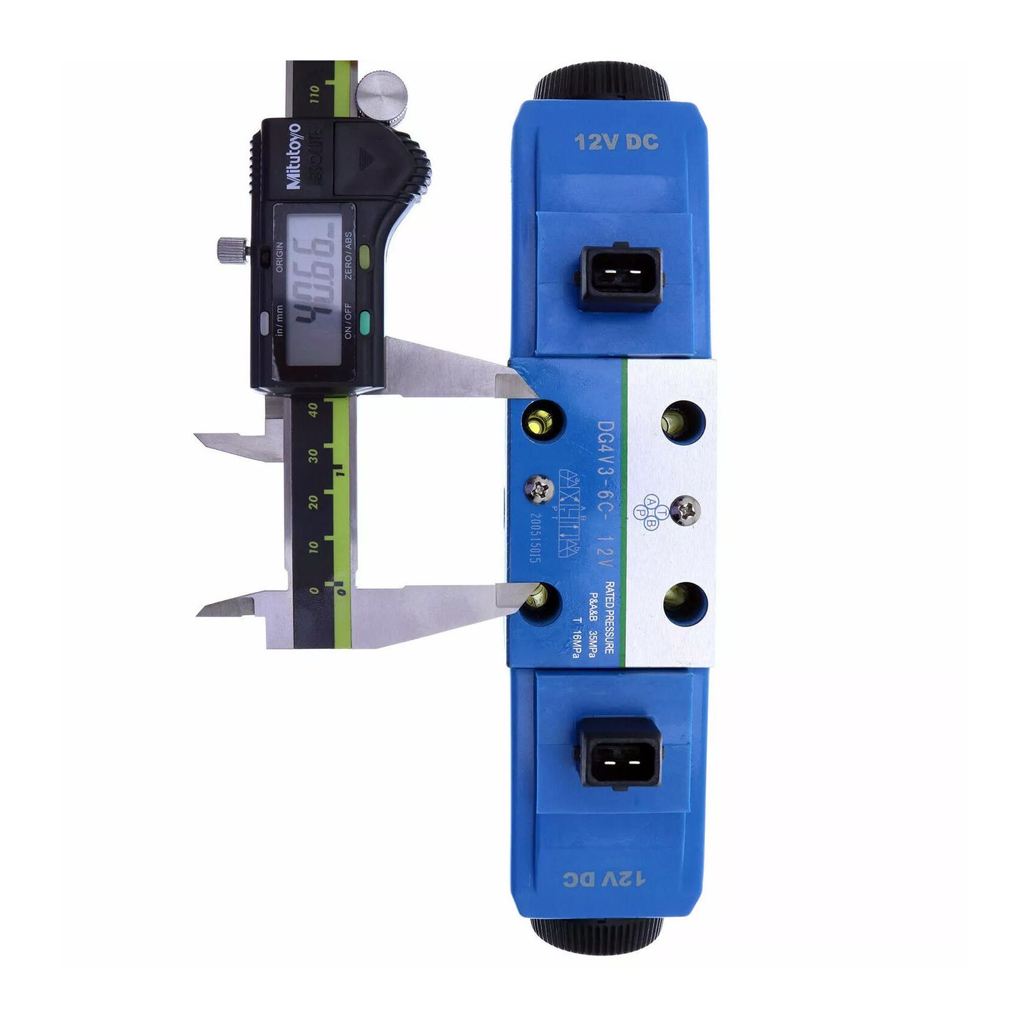 Válvula direccional solenoide hidráulica de 12 V 02/332169 para retroexcavadora Eaton Vickers JCB 3CX 