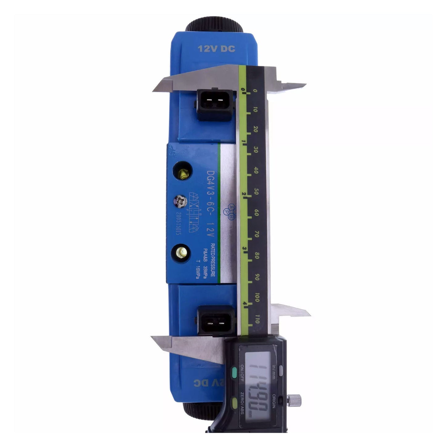 Válvula direccional solenoide hidráulica de 12 V 02/332169 para retroexcavadora Eaton Vickers JCB 3CX 