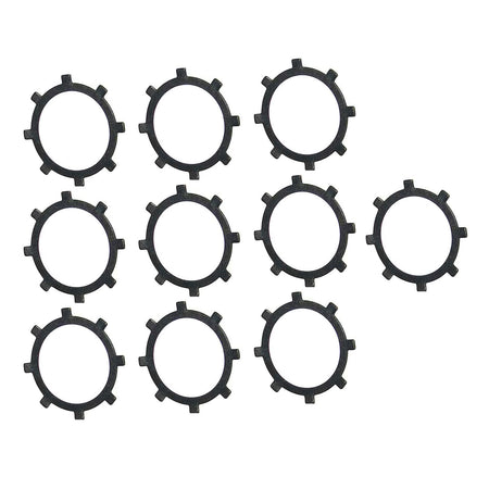 10 Pieces Retaining Ring J904849 for New Holland Dozer D150 DC70 DC100 Tractor T8010 T8020 - KUDUPARTS