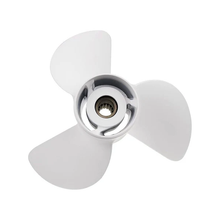 Hélice tripale 13 1/4" x 17" à rotation droite 6E5-45945-01-EL pour moteur de bateau Yamaha 50 60 70 75 80 85 90 100 115 130 CV à embase