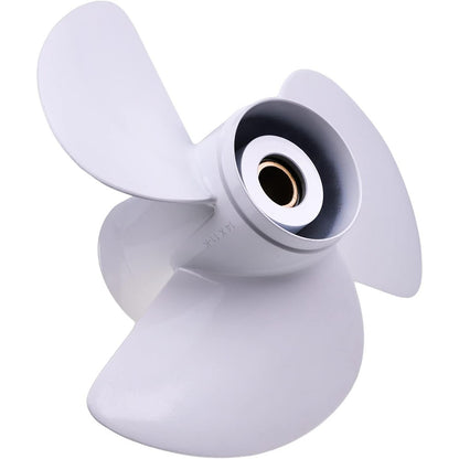 Hélice 3 pales droite 13 1/4" x 17" 6E5-45945-01-EL pour moteur de bateau Yamaha 50 60 70 75 80 85 90 100 115 130 CV avec carter d'engrenage