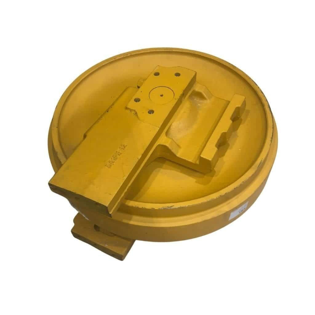 Rueda guía con soporte AT220995 para motor John Deere 6068 Dozer 700H, 700J, 700K y 714PR
