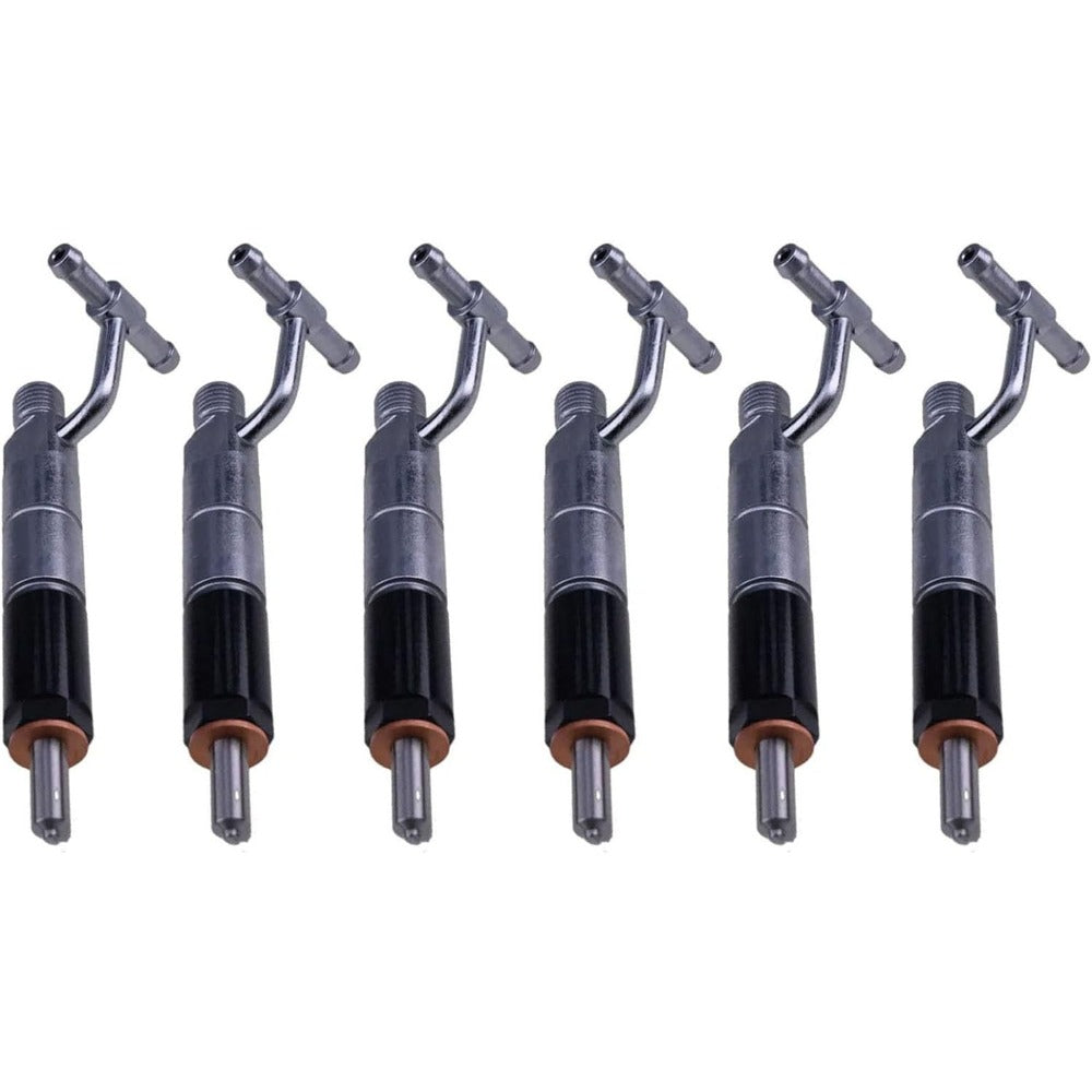 6 Pcs Fuel Injector 227-1028 for Caterpillar CAT Engine 3046 Excavator 315C 315CL E315C - KUDUPARTS