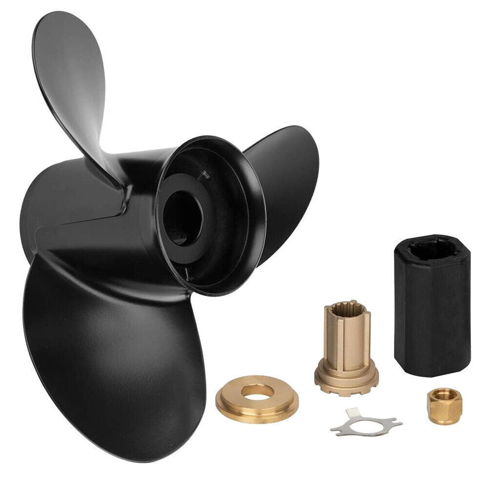 Hélice 3 pales 13" de diamètre et 19" de pas 48-77346A45 pour moteurs Mercury 40 CV, 50 CV, 60 CV, 70 CV, 75 CV, 80 CV, 90 CV, 100 CV, 115 CV, 125 CV, 140 CV, 150 CV