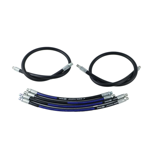 14" 15.5" 18" 42" Hydraulic Tube Kit for Boss Snowplow Power-V XT Series 8'2" 9'2" Blade - KUDUPARTS