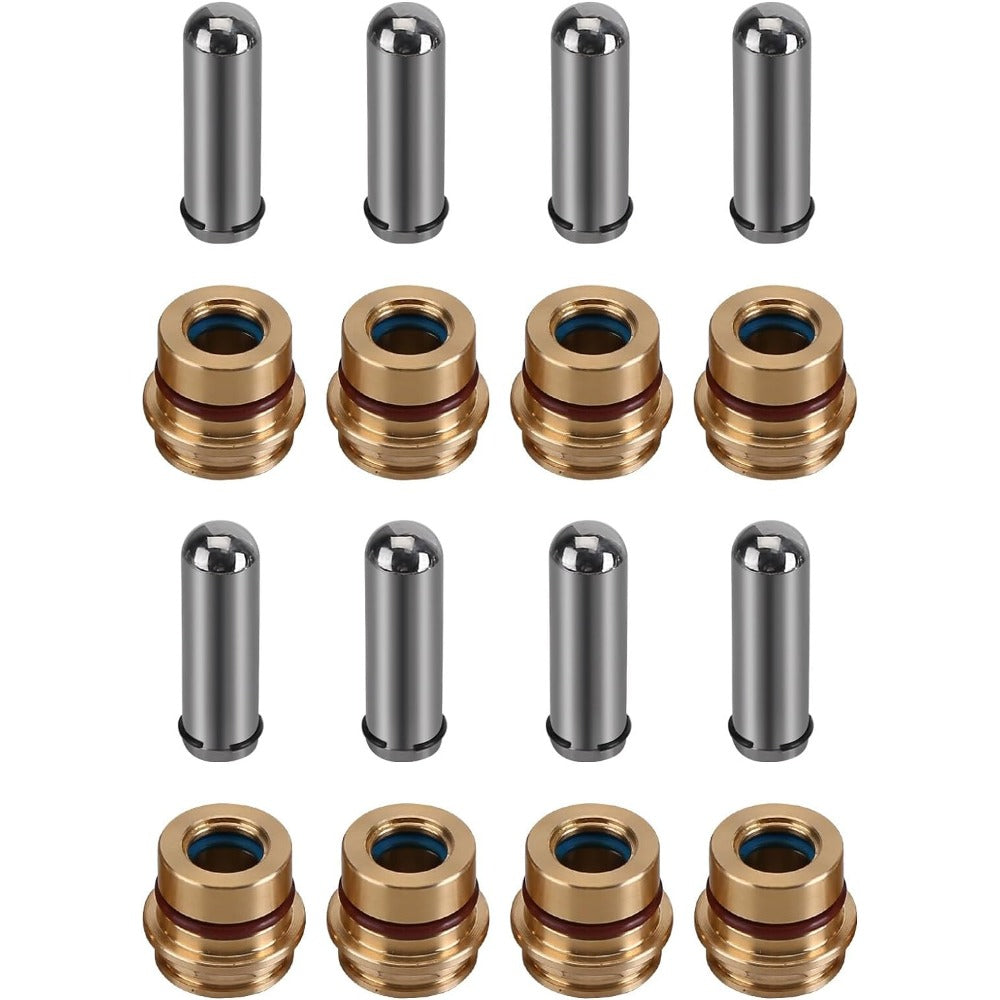 8 Pcs Joystick Pilot Control Plunger 289-8451 for Caterpillar CAT Loader 287B 226 236 242 247 - KUDUPARTS