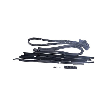 17 Pcs Door Tailgate Weatherstripping Seal Kit for Chevrolet El Camino GMC Caballero