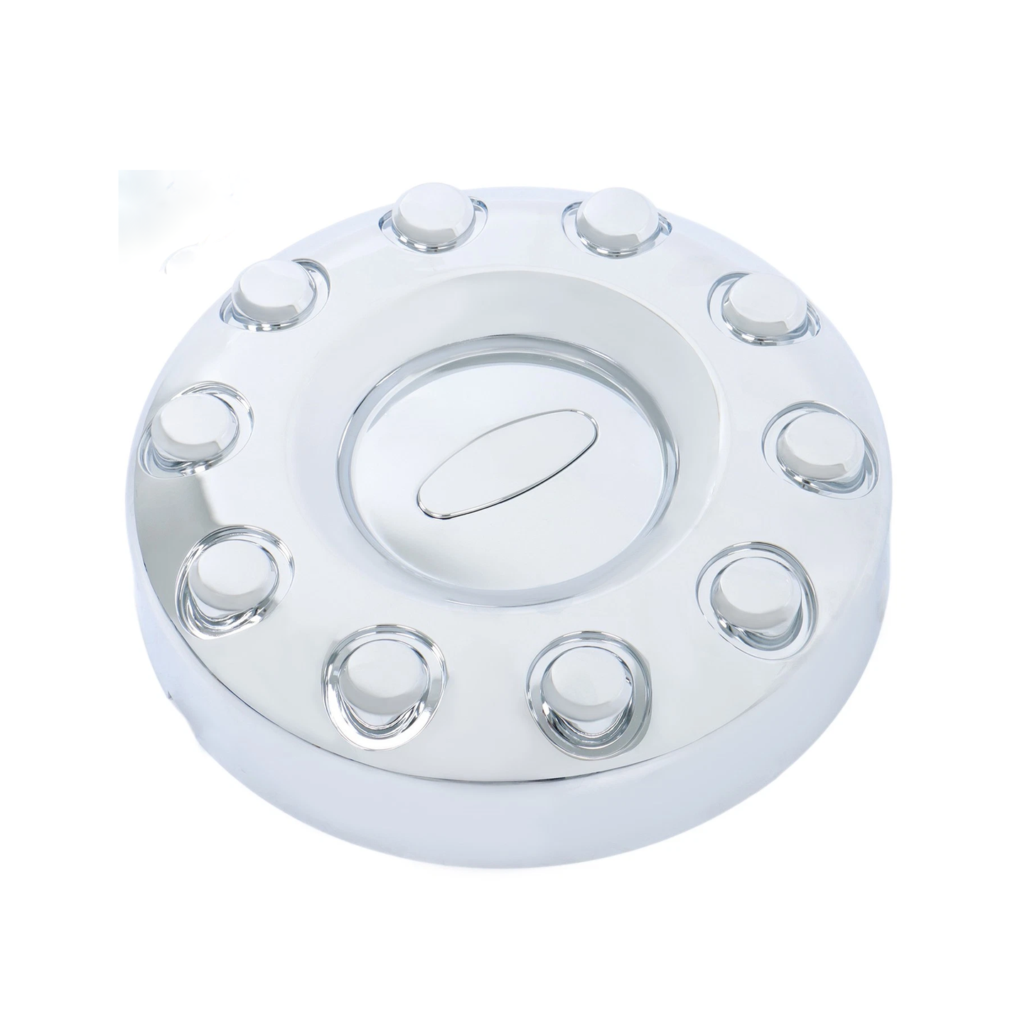 Tapa central cromada para rueda delantera de 19.5" 5C3Z-1130-MA para Ford F-250, F-350, F-550, F-550 Super Duty (2005-2016)