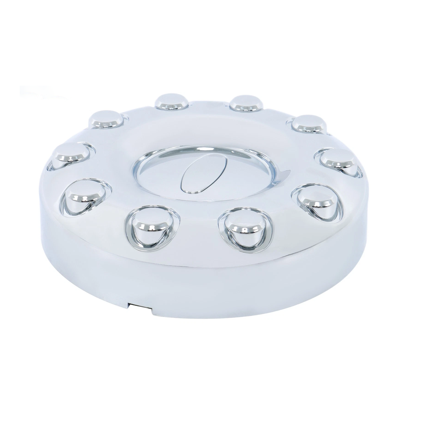 Tapa central cromada para rueda delantera de 19.5" 5C3Z-1130-MA para Ford F-250, F-350, F-550, F-550 Super Duty (2005-2016)