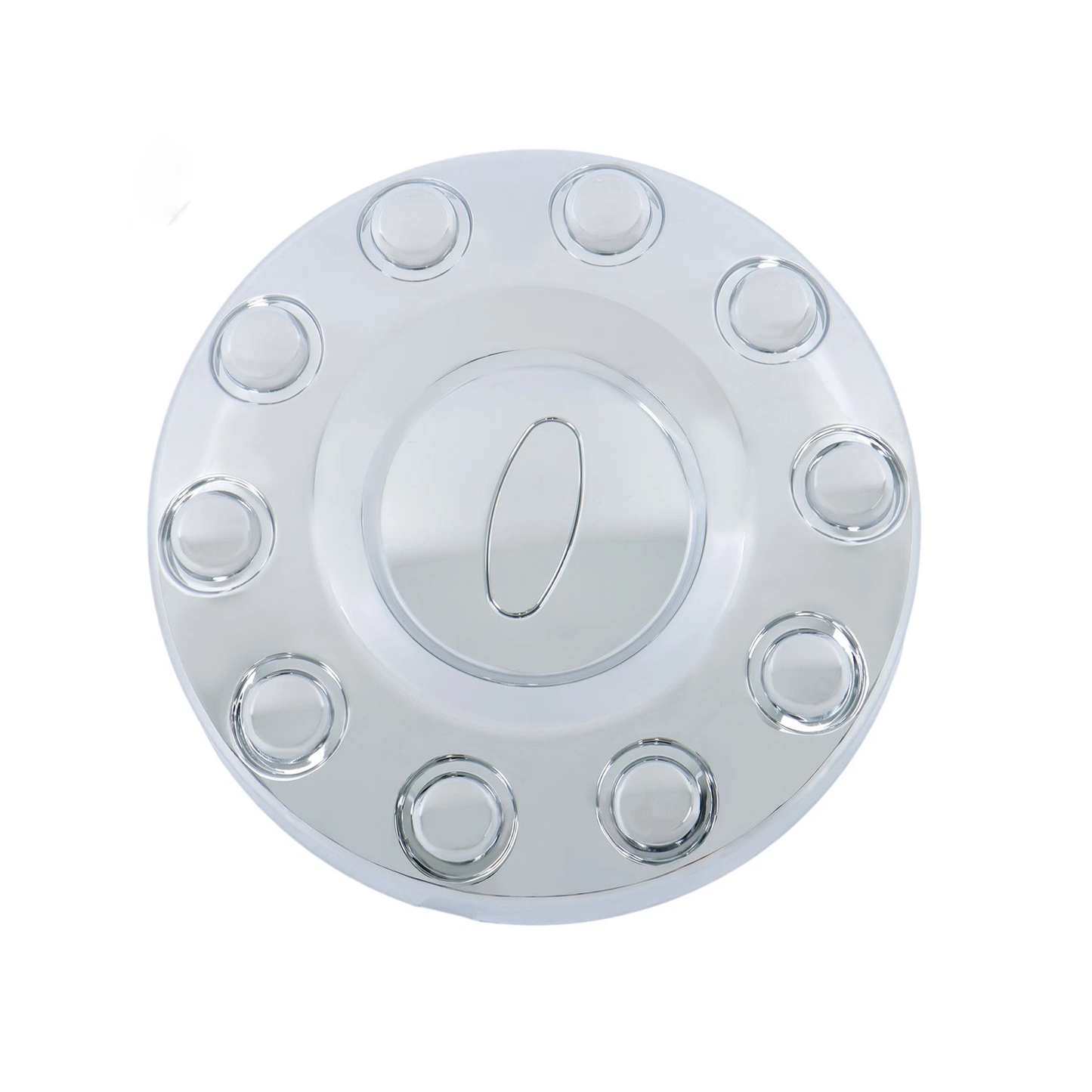 Tapa central cromada para rueda delantera de 19.5" 5C3Z-1130-MA para Ford F-250, F-350, F-550, F-550 Super Duty (2005-2016)