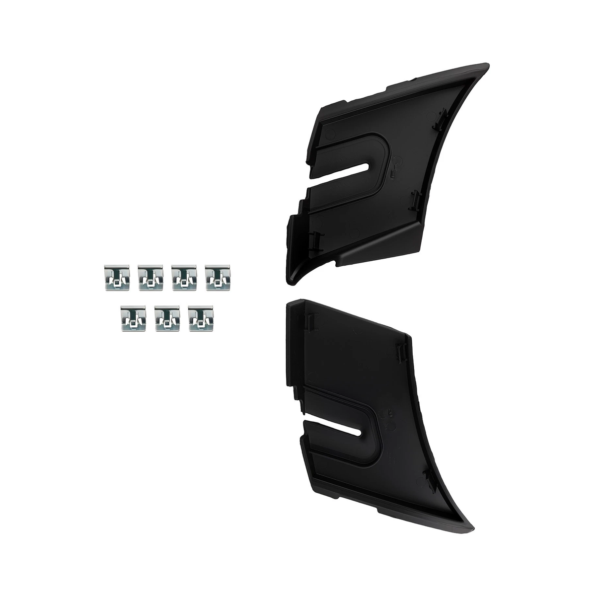1 Pair Air Inlet Cowl Grille Panel 25820730 25820729 for Chevrolet Avalanche Suburban GMC Yukon 2007-2014 - KUDUPARTS