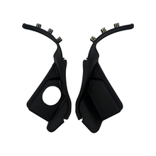 1 paire de garnitures de calandre de capot 55112952AC 55112951AC pour Jeep Grand Cherokee 2016-2022