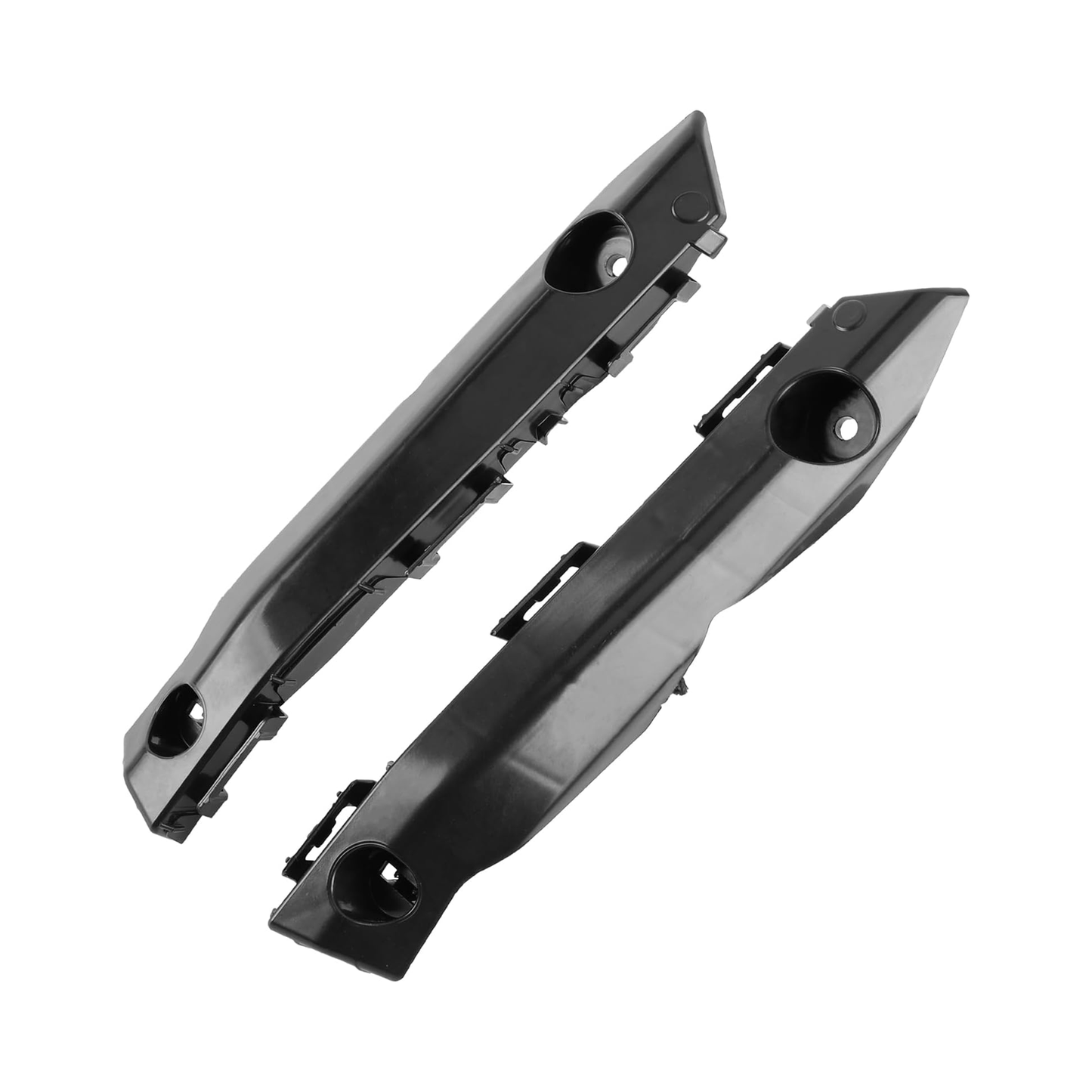 1 Pair Front Bumper Bracket Supports Left Right TO1032121 TO1033121 52535-06190 52536-06190 for Toyota Camry 2015-2017