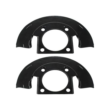1 Pair Front Driver And Passenger Side Brake Dust Shield 25846355 for Chevrolet Silverado 1500 2500 3500 Suburban - KUDUPARTS