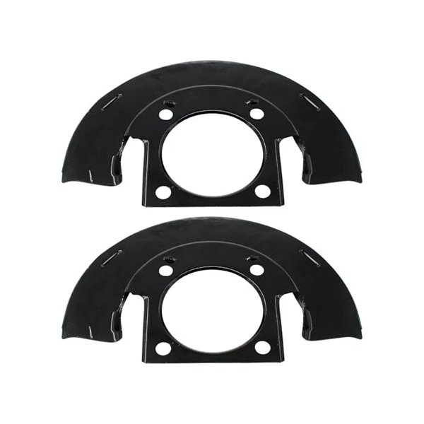 1 Pair Front Driver And Passenger Side Brake Dust Shield 25846355 for Chevrolet Silverado 1500 2500 3500 Suburban - KUDUPARTS