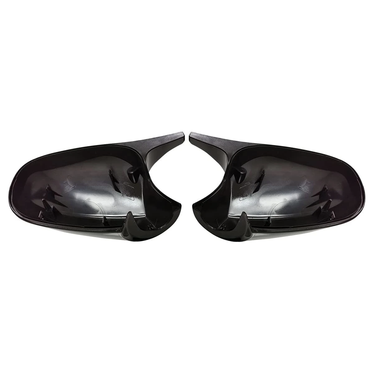 1 Pair Gloss Black M3 Style Side Mirror Cover Cap 51167205291 51167205292 for BMW E90 E92 E93 E82 323i 325i 328i 335i LCI 2009-2011