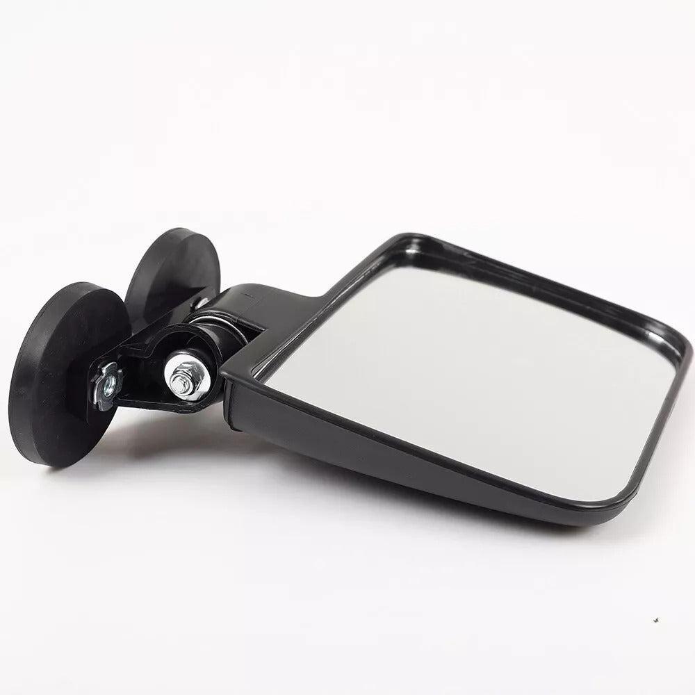 Paire de rétroviseurs latéraux magnétiques recouverts de caoutchouc 03RVM0001BBK pour tracteur de chariot élévateur Kubota John Deere
