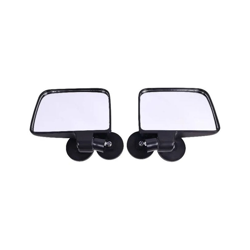 Paire de rétroviseurs latéraux magnétiques recouverts de caoutchouc 03RVM0001BBK pour tracteur de chariot élévateur Kubota John Deere