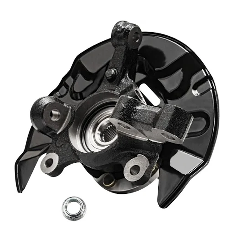 1 Pair Steering Knuckle with Wheel Hub Bearing KA698388 KA698389 for Toyota 2003-2008 Corolla - KUDUPARTS