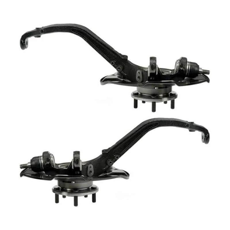 1 Pair Steering Knuckle with Wheel Hub Bearing KA698446 KA698447 for 2008-2014 Honda Accord TSX - KUDUPARTS