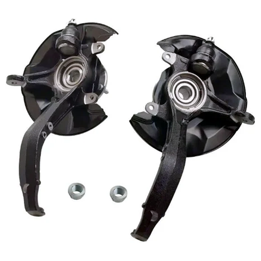 1 Pair Steering Knuckle with Wheel Hub Bearing KA698446 KA698447 for 2008-2014 Honda Accord TSX - KUDUPARTS