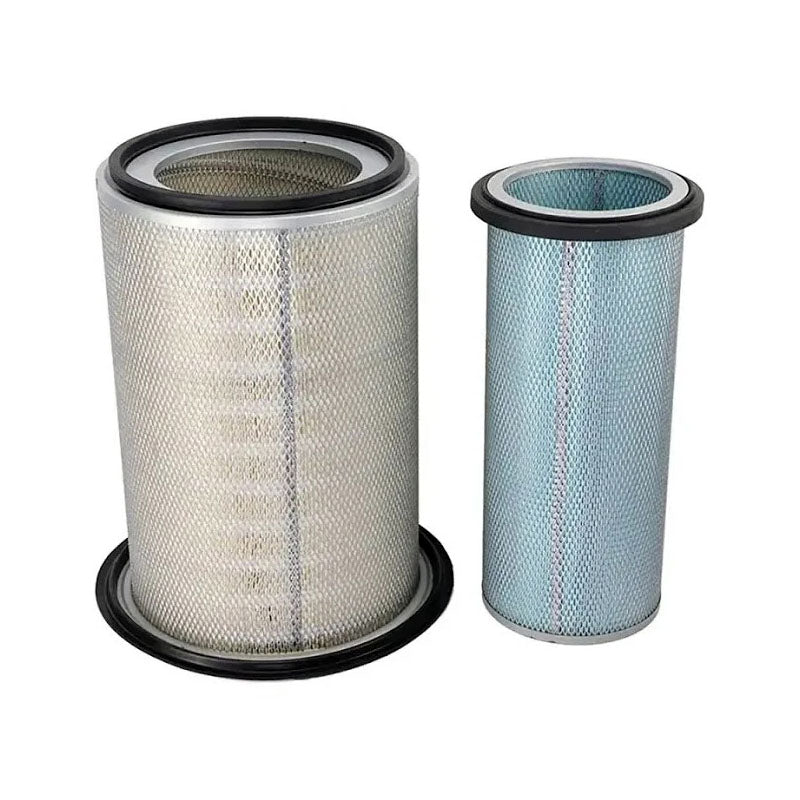 1 jeu de filtres à air 6128-81-7042 pour moteur Komatsu 6D140-1 6D170-1, excavatrice PC1600-1 PC1800-6 PC650-5 PC710-5 PC800-6