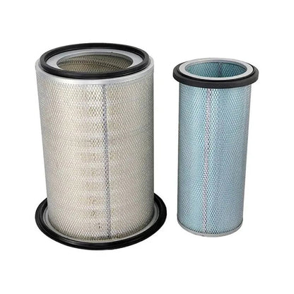 1 jeu de filtres à air 6128-81-7042 pour moteur Komatsu 6D140-1 6D170-1, excavatrice PC1600-1 PC1800-6 PC650-5 PC710-5 PC800-6