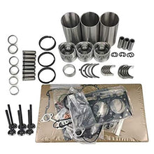 Kit de reconstrucción y reacondicionamiento para excavadora y generador Kubota D1302 con motor K008-3 K008