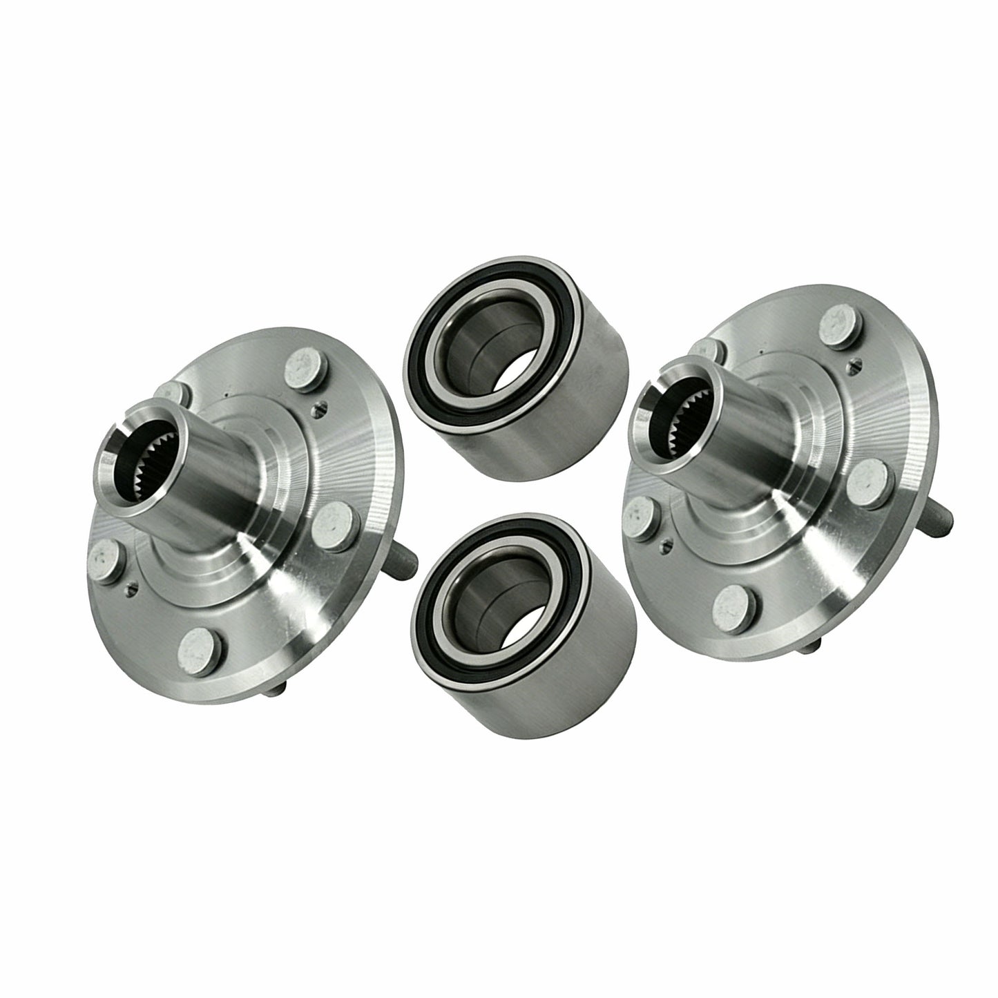 2 Sets Front Wheel Hub Bearing Kit LS-WHB014 for Honda CR-V Prelude