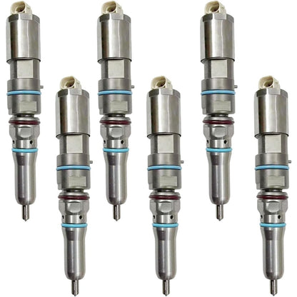6 Pcs Fuel Injector 456-3544 20R-5079 for Caterpillar CAT Engine C7 - KUDUPARTS