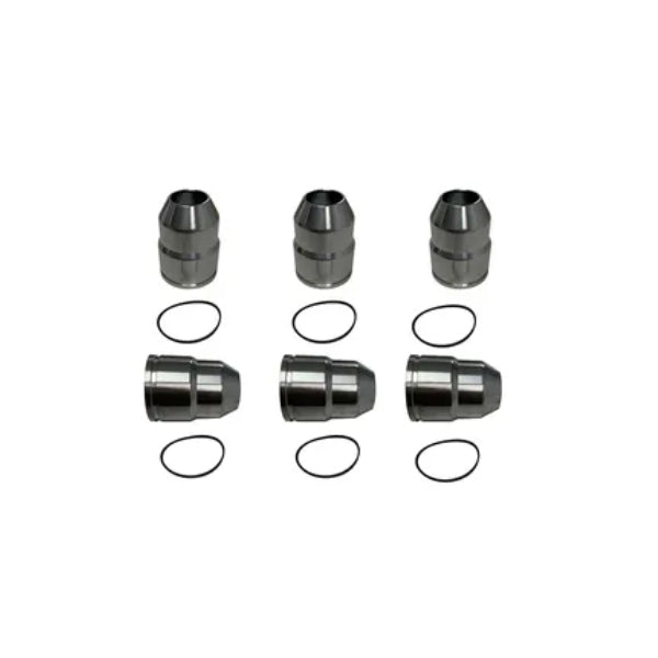 6 Pcs Fuel Injector Sleeve 3680873 3412352 for Cummins Engine ISX QSX QSX15 - KUDUPARTS