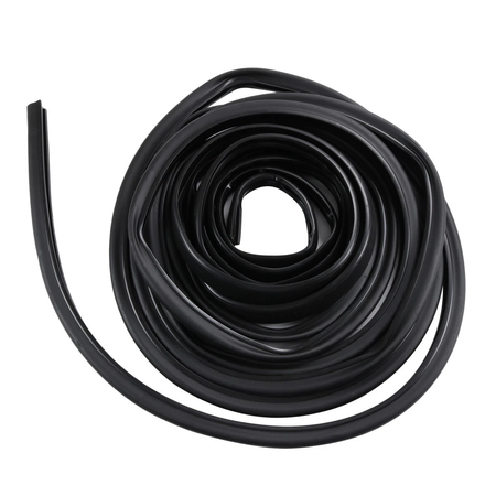 1 x 2.1 x 25' RV Slide Out Seal 018-341 for RV Camper Slideout System Black Rubber - KUDUPARTS