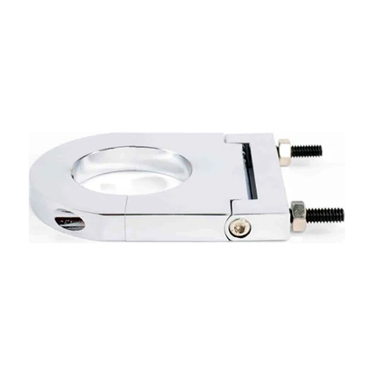 Colonne de direction en aluminium chromé 2,5 pouces (AHM25051547) pour moteur Chevrolet SBC BBC 350 454 Blazer 2001 E-150 Econoline