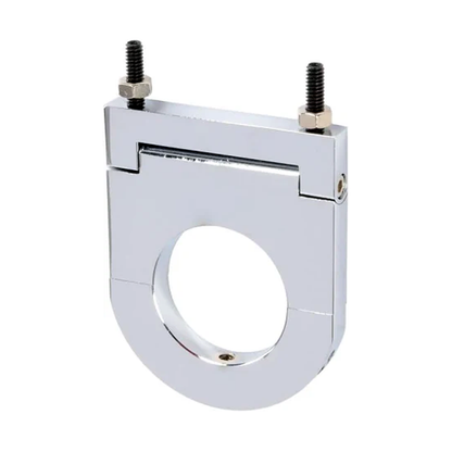 Colonne de direction en aluminium chromé 2,5 pouces (AHM25051547) pour moteur Chevrolet SBC BBC 350 454 Blazer 2001 E-150 Econoline