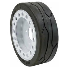 Roue moulée grise 200 x 8 (modèle 152040) pour élévateur à ciseaux Skyjack SJ3219 3015 SJ3215