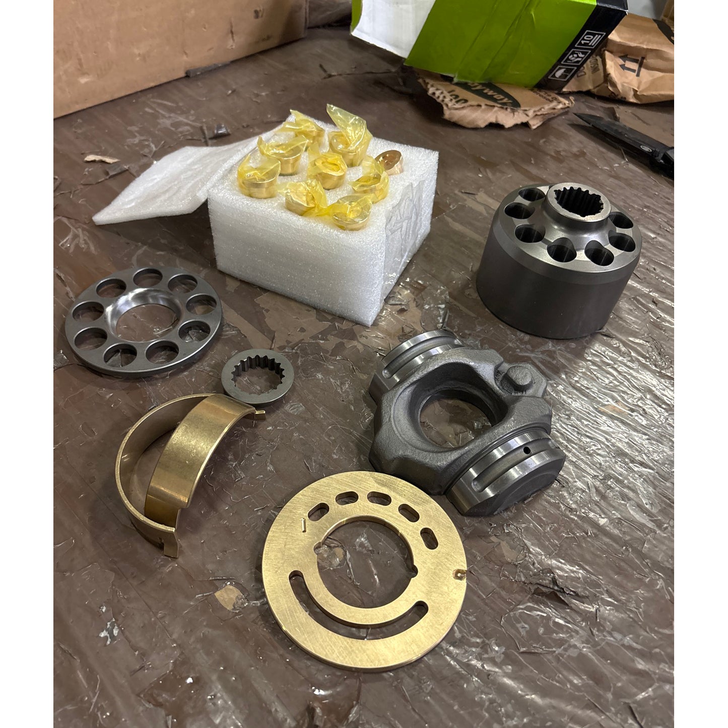 Excavator Hydraulic Parts Piston Pump Parts for CATERPILLAR 257-6254 E/C 01