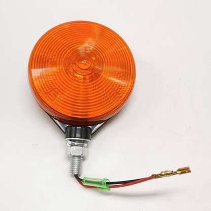 2PK 3C081-75870 Amber Hazard Lights for Kubota B L M Series Tractors B2320 B2620 B2650 B2920 B3000 L4740 L4760 L5040 L5060 L5240 M5040 M7040 M8540 M9540 M9960 - KUDUPARTS