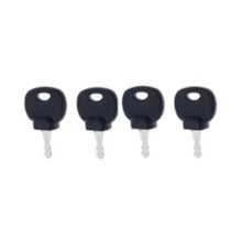 4Pcs Ignition Keys 14707 8035807 for Bobcat Forklift Bomag Compactor Caterpillar Excavator 213 214 - KUDUPARTS