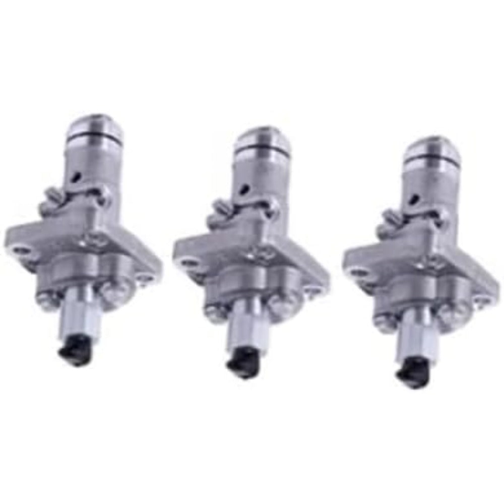 3Pcs Fuel Injector Pump Assembly 8973148952 for Isuzu 3LD1 3LD2 Engine John Deere 50C 35C 27C Hitachi ZX27U ZX30U ZX35U ZX40U ZX50U ZX55UR Excavator - KUDUPARTS