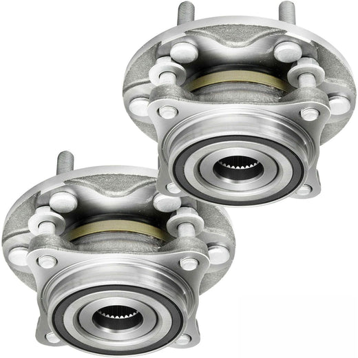 2 Sets Front Wheel Hub Bearing Kit 950-001 for Lexus GX460 GX470 Toyota 4Runner Tacoma FJCruiser - KUDUPARTS