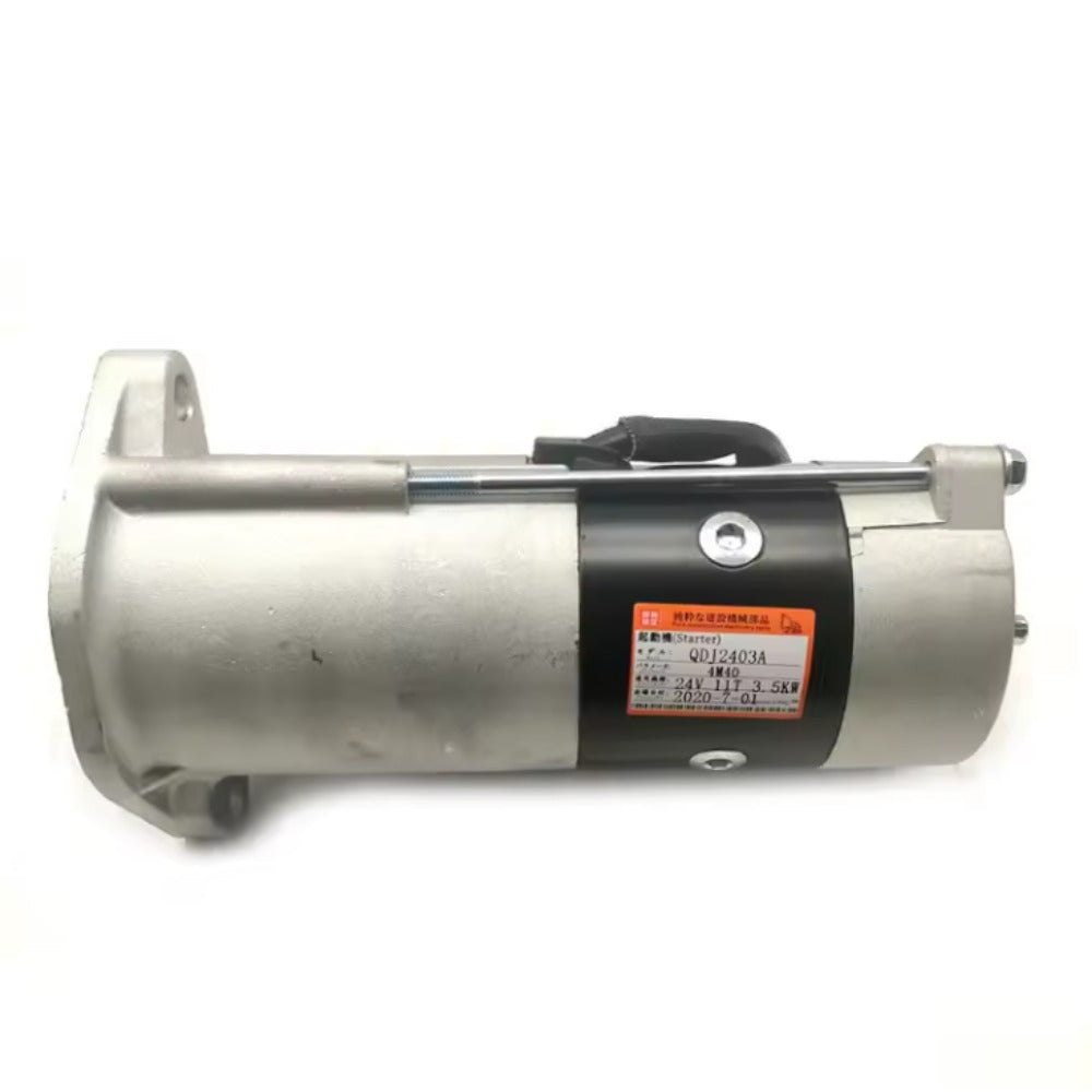 Starter Motor 103-5287 1109458 for Caterpillar CAT Engine 4M40 Excavator 307 306 307B - KUDUPARTS