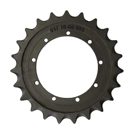 23 Teeth 9 Bolt Holes Drive Sprocket 04710-00600 for Takeuchi Excavator TB138FR TB135 - KUDUPARTS