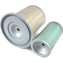 Air Filter 4206098 & 4247974 for Hitachi Excavator EX100W EX100WD EX120 EX150 EX160WD - KUDUPARTS