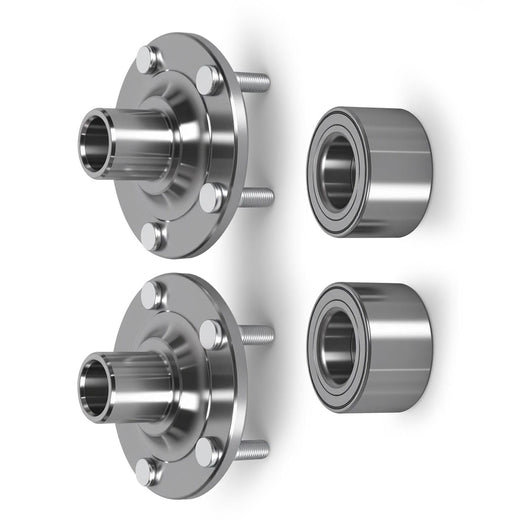 2 Sets Front Wheel Hub Bearing Kit LS-WHB003 for Mazda Vehicle 3 5 - KUDUPARTS