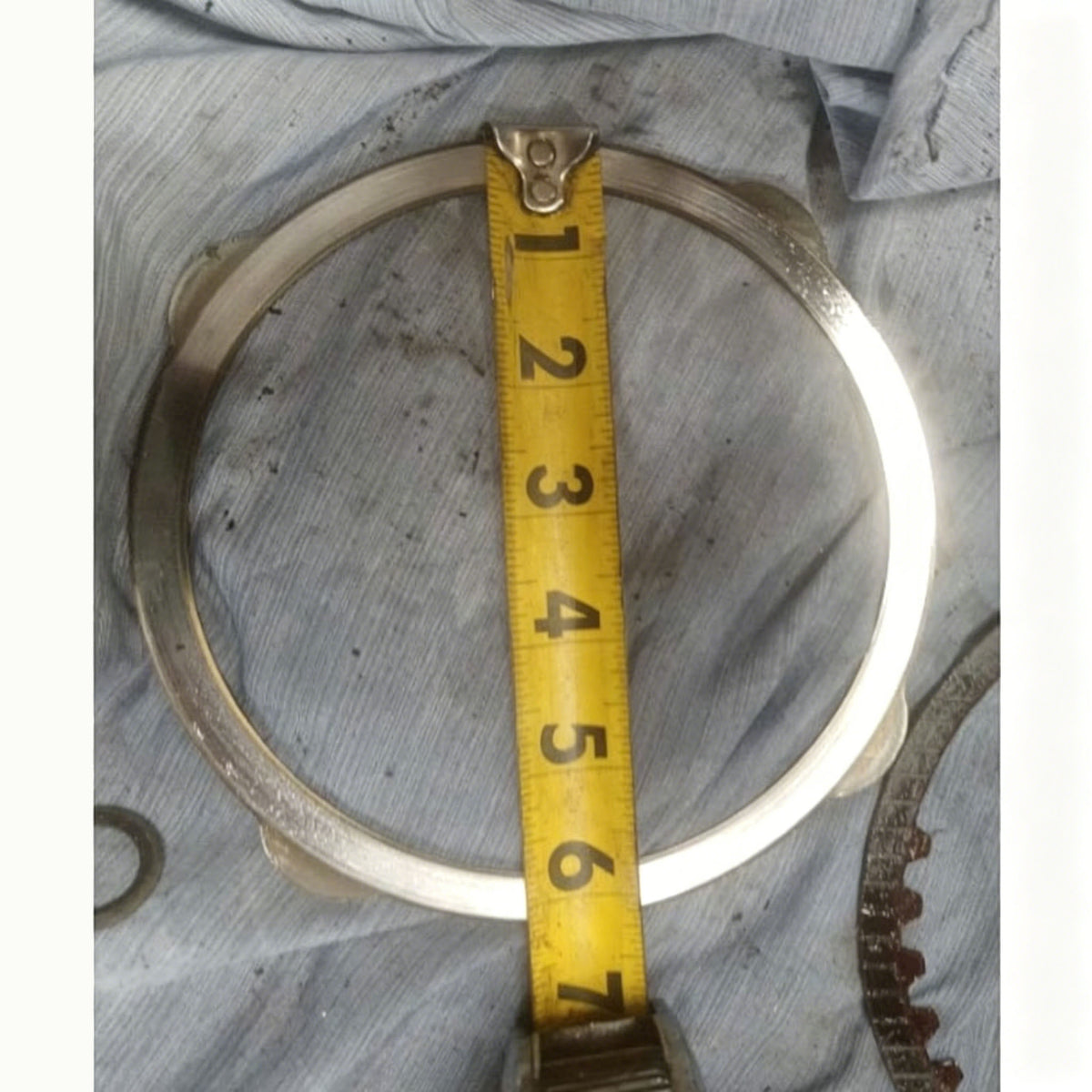4 Teeth Outer Transmission Gearbox Cover Plate for Komatsu Excavator PC160LC-7KA - KUDUPARTS